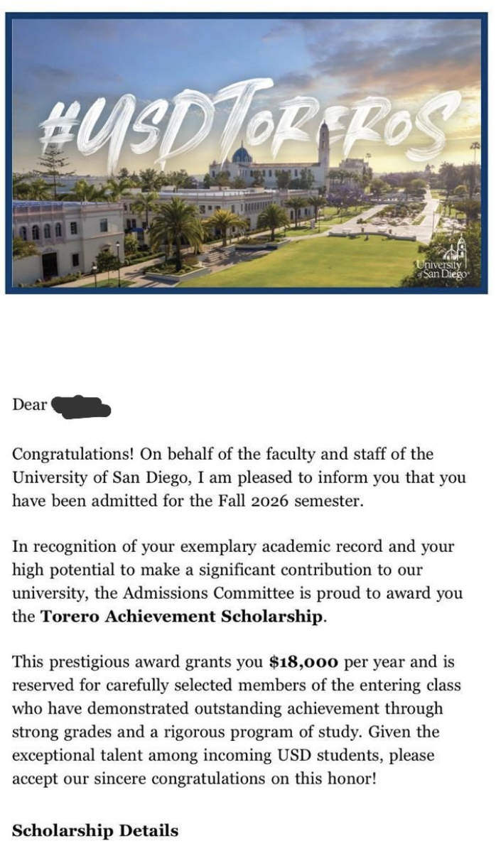 University acceptance result 02